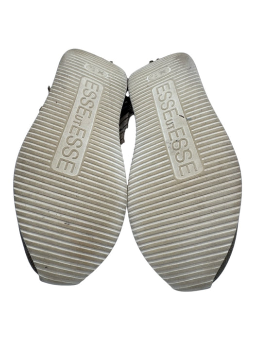 Esse Ut Esse Shoe Size 39 Gold, Brown, white Leather Laces Tassels Sneakers Gold, Brown, white / 39