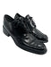 Prada Shoe Size 38 Black Patent Leather Stacked Heel Loafers Black / 38