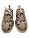 Cole Haan Shoe Size 8.5 Brown & Tan Synthetic Platform Lace Up Loafers Brown & Tan / 8.5