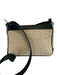 Coach Yellow, Navy, Beige Canvas & Leather Zip Close Monogram Messenger Bag Yellow, Navy, Beige / Medium