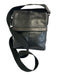 Tumi Black Leather Messenger Men's Bag Black