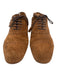 Gucci Shoe Size 39 Brown Leather Suede Laces Round Toe Western Loafers Brown / 39