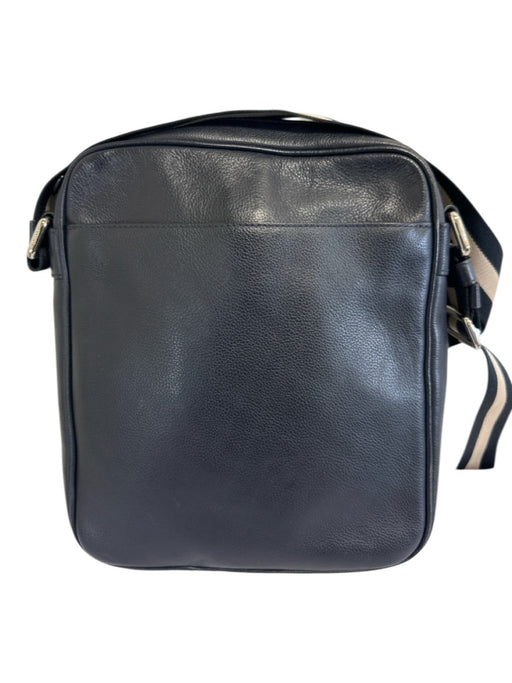 Coach Black & Brown Leather Solid Messenger Men's Bag Black & Brown