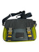 Coach Black & Green Leather Solid Messenger Men's Bag Black & Green