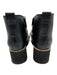 Cole Haan Shoe Size 9 Black & Multi Leather & Manmade Lace Up Platform Booties Black & Multi / 9