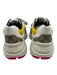 Gucci Shoe Size 6 Brown, Navy, White Leather & Synthetic Lace Up Sneakers Brown, Navy, White / 6