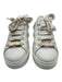 Louis Vuitton Shoe Size 36.5 White, Gold, Brown Leather & Rubber Laces Sneakers White, Gold, Brown / 36.5
