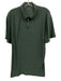 Vuori Size Est L Green Solid Polo Men's Short Sleeve Green / Est L