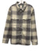 Vuori Size L Beige & Gray Cotton Plaid Buttons Men's Jacket Beige & Gray / L