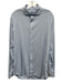 Peter Millar Size M Light blue Cotton Solid Button Down Men's Long Sleeve Shirt Light blue / M