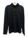 Lululemon Size Est L Black Solid Quarter Zip Men's Long Sleeve Shirt Black / Est L