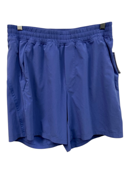 Lululemon Size Est M Blue Synthetic Solid Athletic Men's Shorts Blue / Est M