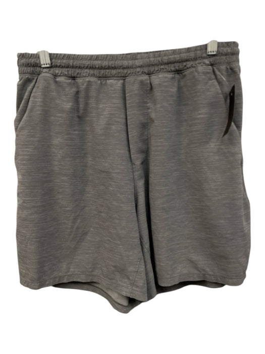 Lululemon Size Est M Gray Synthetic Heathered Athleisure Men's Shorts Gray / Est M