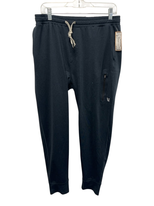 Vuori Size L Navy Blue Polyester Athleisure Men's Pants Navy Blue / L