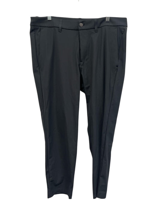 Alo Size Est L Gray Solid Sweatpant Men's Pants Gray / Est L