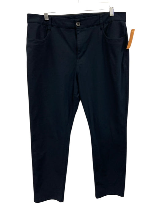 Vuori Size Est L Navy Blue Solid Men's Pants Navy Blue / Est L