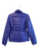Diesel Size S Purple Nylon Standing Collar Asymetric Zip Long Sleeve Puffer Coat Purple / S