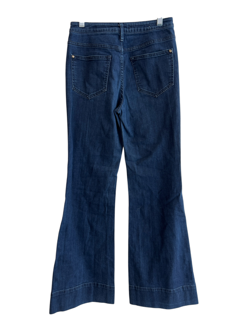 Pilcro and the Letterpress Size 27 Dark Wash Cotton Blend Zip Fly 4 Pocket Jeans Dark Wash / 27