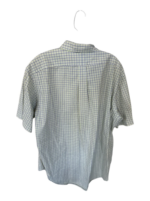 Ralph Lauren Size XL Green & Yellow Cotton Plaid Button Up Men's Shirt Green & Yellow / XL