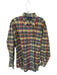 Ralph Lauren Size L Green, Red & Yellow Cotton Plaid Button Up Men's Shirt Green, Red & Yellow / L
