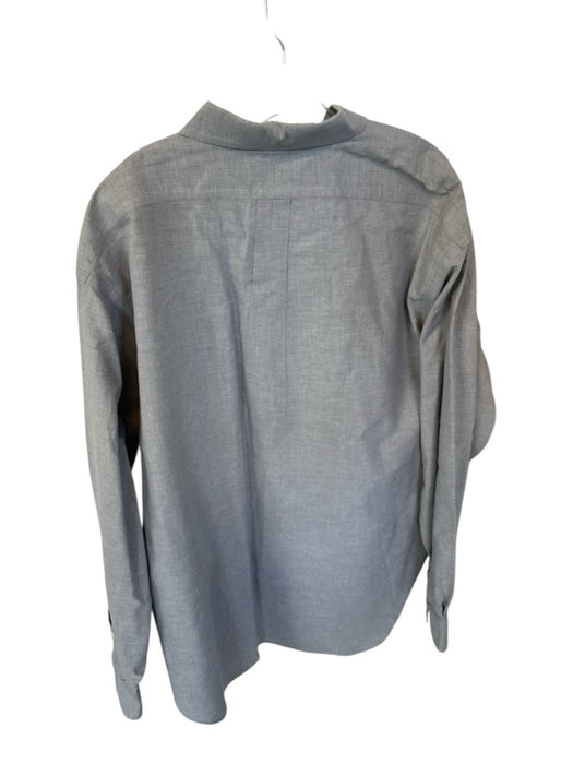 Ralph Lauren Size XL Gray Cotton Button Up Men's Shirt Gray / XL