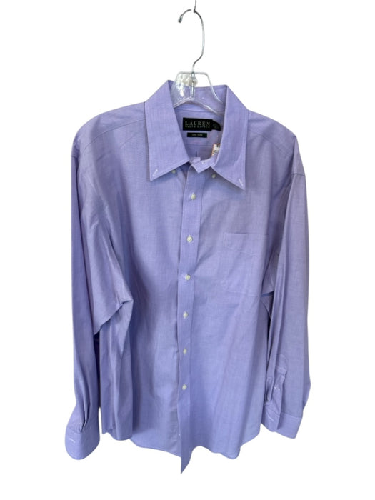Ralph Lauren Size 17 Lanvander Cotton Button Up Men's Shirt Lanvander / 17