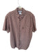 Columbia Size XL Red & White Cotton Plaid Button Up Men's Shirt Red & White / XL
