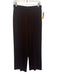 St John Collection Size 8 Dark Brown Wool & Rayon Elastic Waist Knit Pants Dark Brown / 8