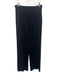 St John Basics Size 8 Midnight Black Wool & Rayon Elastic Waist Knit Pants Midnight Black / 8