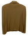 St John Collection Size 8 Yellow Beige Wool & Rayon Jacket Zip Up Skirt Set Yellow Beige / 8