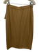 St John Collection Size 8 Yellow Beige Wool & Rayon Jacket Zip Up Skirt Set Yellow Beige / 8