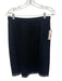 St John Evening Size 8 Black & Silver Wool & Rayon Faux Pearl Zip Up Skirt Set Black & Silver / 8