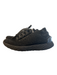 Nobull Shoe Size Est 7 Black Fabric Lace Up Almond Toe Runner Sneaker Shoes Black / Est 7