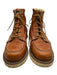 Thorogood Shoe Size 9.5 Brown Leather Solid Boot Men's Shoes Brown / 9.5