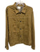 Billy Reid Size XXL Tan Cotton Blend Solid Trucker Men's Jacket Tan / XXL