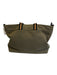 Coach Olive Green & Black Canvas Solid Tote Men's Bag Olive Green & Black