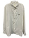 Billy Reid Size XXL White Cotton Solid Oxford Button up Men's Long Sleeve Shirt White / XXL