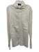 Boggi Size XL White Cotton Solid Button Down Men's Long Sleeve Shirt White / XL