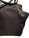 Prada Dark Brown Tessuto Nylon Top Handle Logo Tote Zip Close Bag Dark Brown / Small
