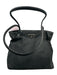 Prada Black Tessuto Nylon Top Handle Logo Zip Close Tote Bag Black / Small