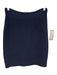 Herve Leger Size S Navy Rayon Blend Zip Back Mini Skirt Navy / S