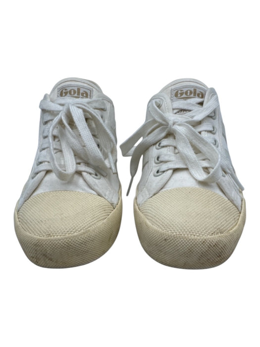 Gola Shoe Size 8 White Canvas Lace Up Shoes White / 8