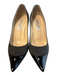 Jimmy Choo Shoe Size 38.5 Grey & Black Leather Suede Pointed Toe Stiletto Heels Grey & Black / 38.5