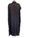 Balenciaga Wardrobe Size 34 Black & Red Viscose Blend Satin Logo Dress Black & Red / 34