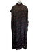 Balenciaga Wardrobe Size 34 Black & Red Viscose Blend Satin Logo Dress Black & Red / 34