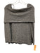Madewell Size Large Black & White Alpaca Blend Long Sleeve Striped Sweater Black & White / Large