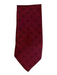 Armani Red Silk Square Men's Ties Red