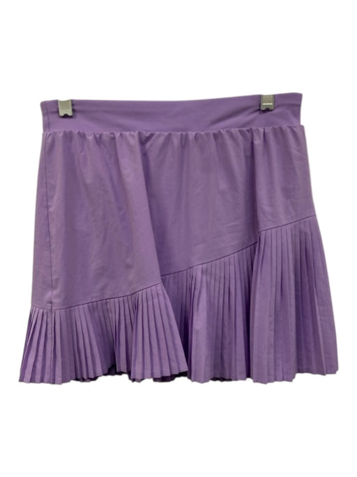 Spanx Size M Purple Synthetic Pleated Athletic Skort Skirt Purple / M