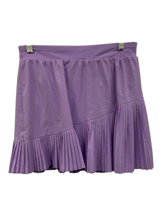 Spanx Size M Purple Synthetic Pleated Athletic Skort Skirt Purple / M