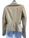 Burberry Size 8 Light Taupe Gray Lamb leather Moto Black Hardware Jacket Light Taupe Gray / 8